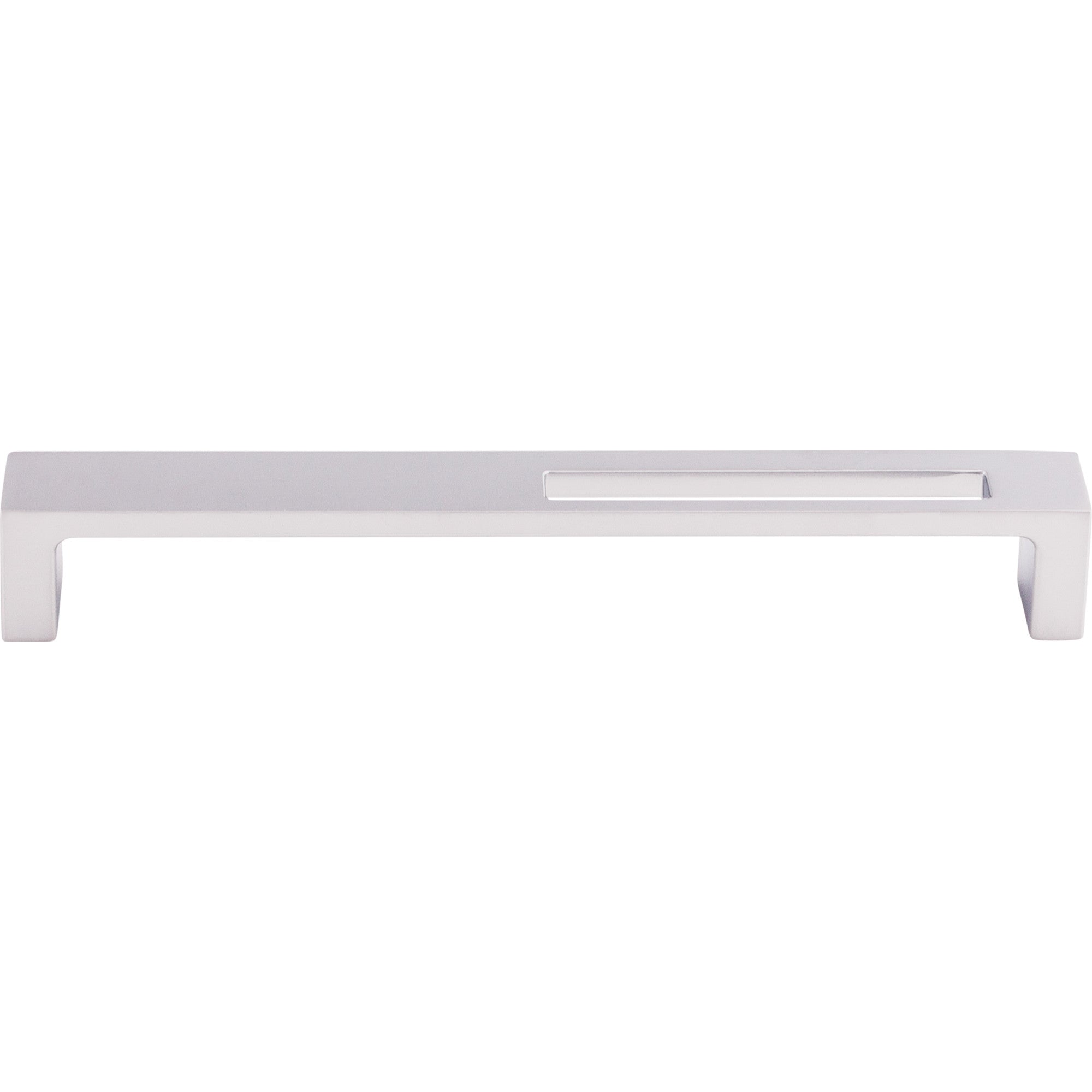 Worldwide Flooring Design Center Modern Metro Slot Pull 7 Inch (c-c) Aluminum Modern Metro Slot Pull 7 Inch (c-c) Aluminum Top Knobs Decorative Hardware