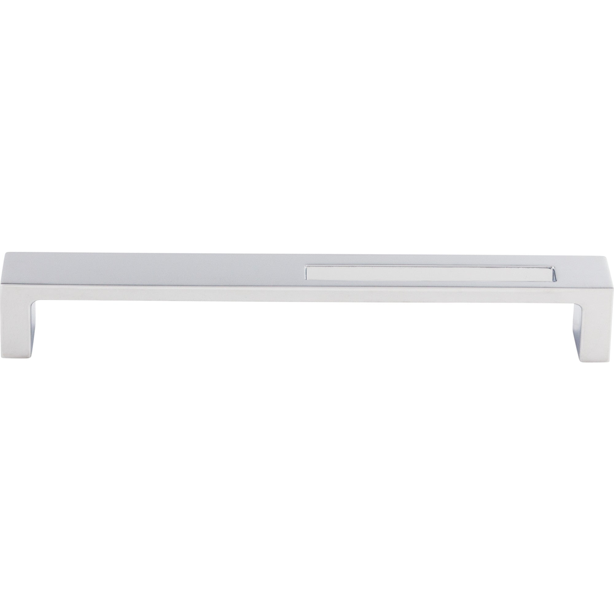 Worldwide Flooring Design Center Modern Metro Slot Pull 7 Inch (c-c) Polished Chrome Modern Metro Slot Pull 7 Inch (c-c) Polished Chrome Top Knobs Decorative Hardware