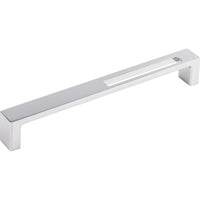 Worldwide Flooring Design Center Modern Metro Slot Pull 7 Inch (c-c) Polished Chrome Modern Metro Slot Pull 7 Inch (c-c) Polished Chrome Top Knobs Decorative Hardware