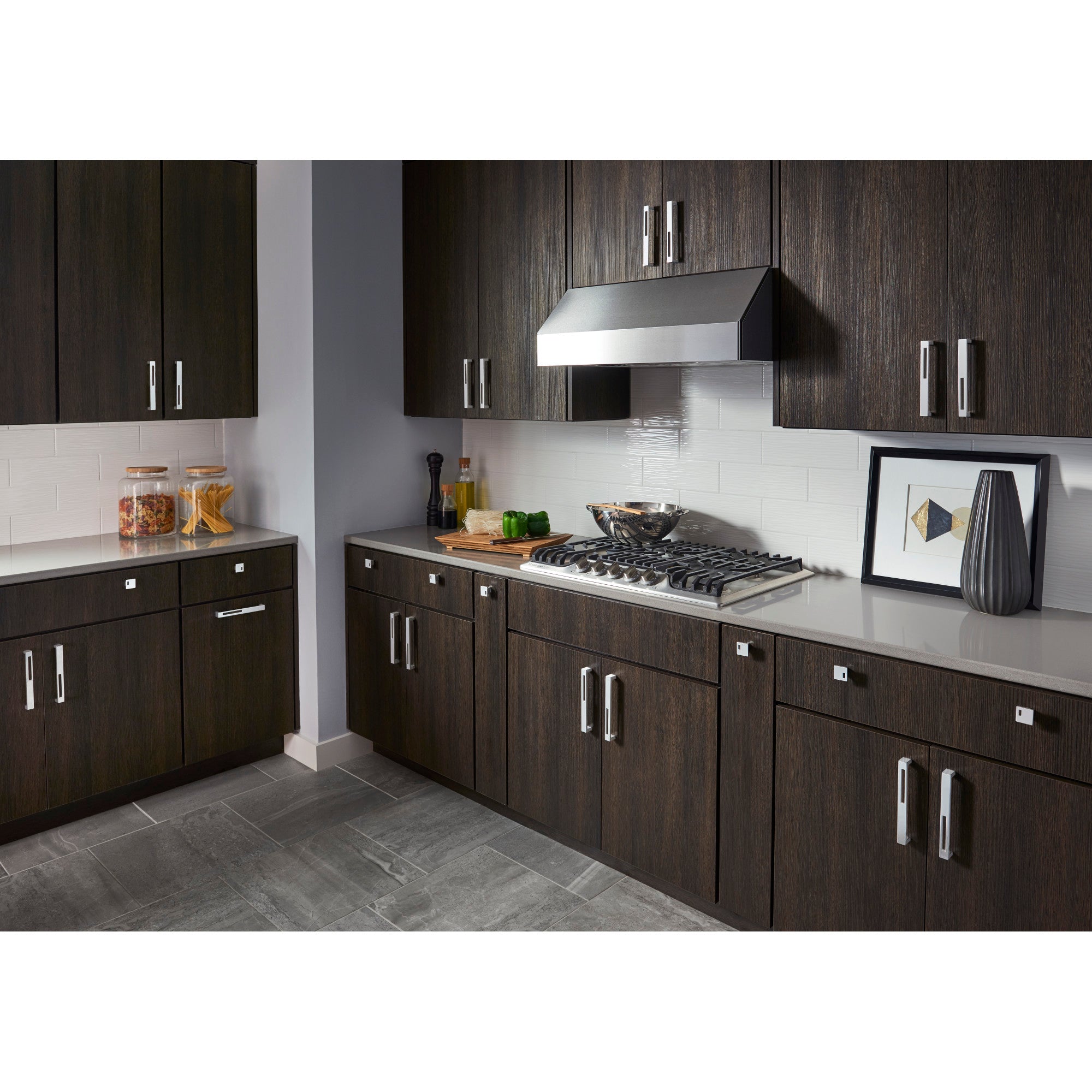 Worldwide Flooring Design Center Modern Metro Slot Pull 9 Inch (c-c) Flat Black Modern Metro Slot Pull 9 Inch (c-c) Flat Black Top Knobs Decorative Hardware