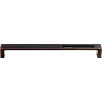 Worldwide Flooring Design Center Modern Metro Slot Pull 9 Inch (c-c) Tuscan Bronze Modern Metro Slot Pull 9 Inch (c-c) Tuscan Bronze Top Knobs Decorative Hardware