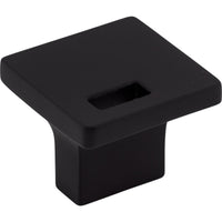 Worldwide Flooring Design Center Modern Metro Slot Knob 1 1/4 Inch Flat Black Modern Metro Slot Knob 1 1/4 Inch Flat Black Top Knobs Decorative Hardware
