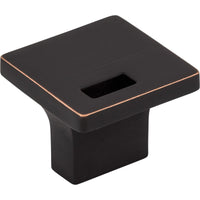 Worldwide Flooring Design Center Modern Metro Slot Knob 1 1/4 Inch Tuscan Bronze Modern Metro Slot Knob 1 1/4 Inch Tuscan Bronze Top Knobs Decorative Hardware