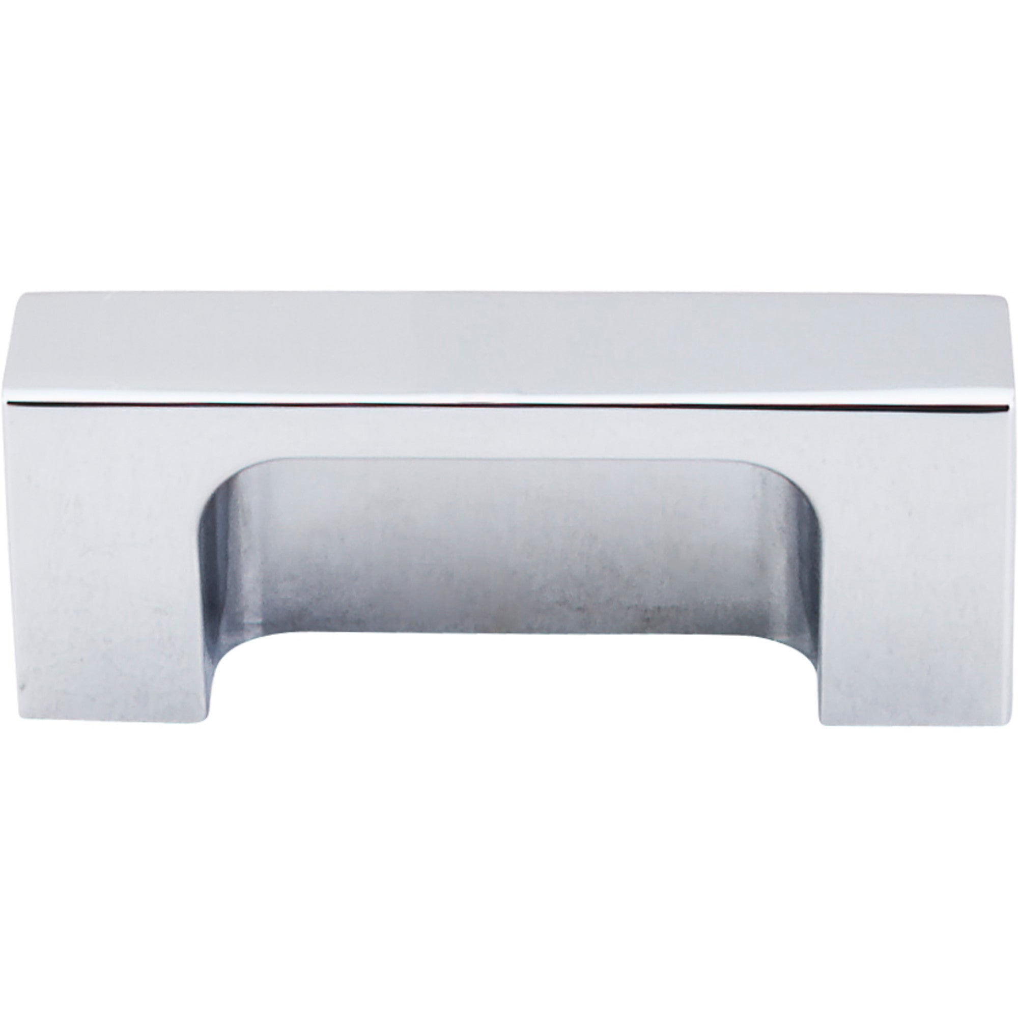 Worldwide Flooring Design Center Modern Metro Tab Pull 2 Inch (c-c) Polished Chrome Modern Metro Tab Pull 2 Inch (c-c) Polished Chrome Top Knobs Decorative Hardware