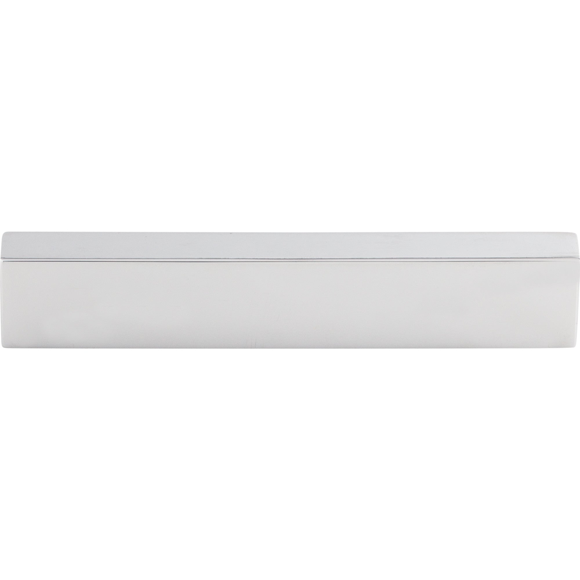 Worldwide Flooring Design Center Modern Metro Tab Pull 5 Inch (c-c) Polished Chrome Modern Metro Tab Pull 5 Inch (c-c) Polished Chrome Top Knobs Decorative Hardware