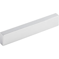 Worldwide Flooring Design Center Modern Metro Tab Pull 5 Inch (c-c) Polished Chrome Modern Metro Tab Pull 5 Inch (c-c) Polished Chrome Top Knobs Decorative Hardware