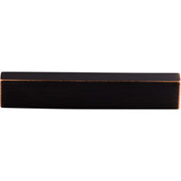 Worldwide Flooring Design Center Modern Metro Tab Pull 5 Inch (c-c) Tuscan Bronze Modern Metro Tab Pull 5 Inch (c-c) Tuscan Bronze Top Knobs Decorative Hardware