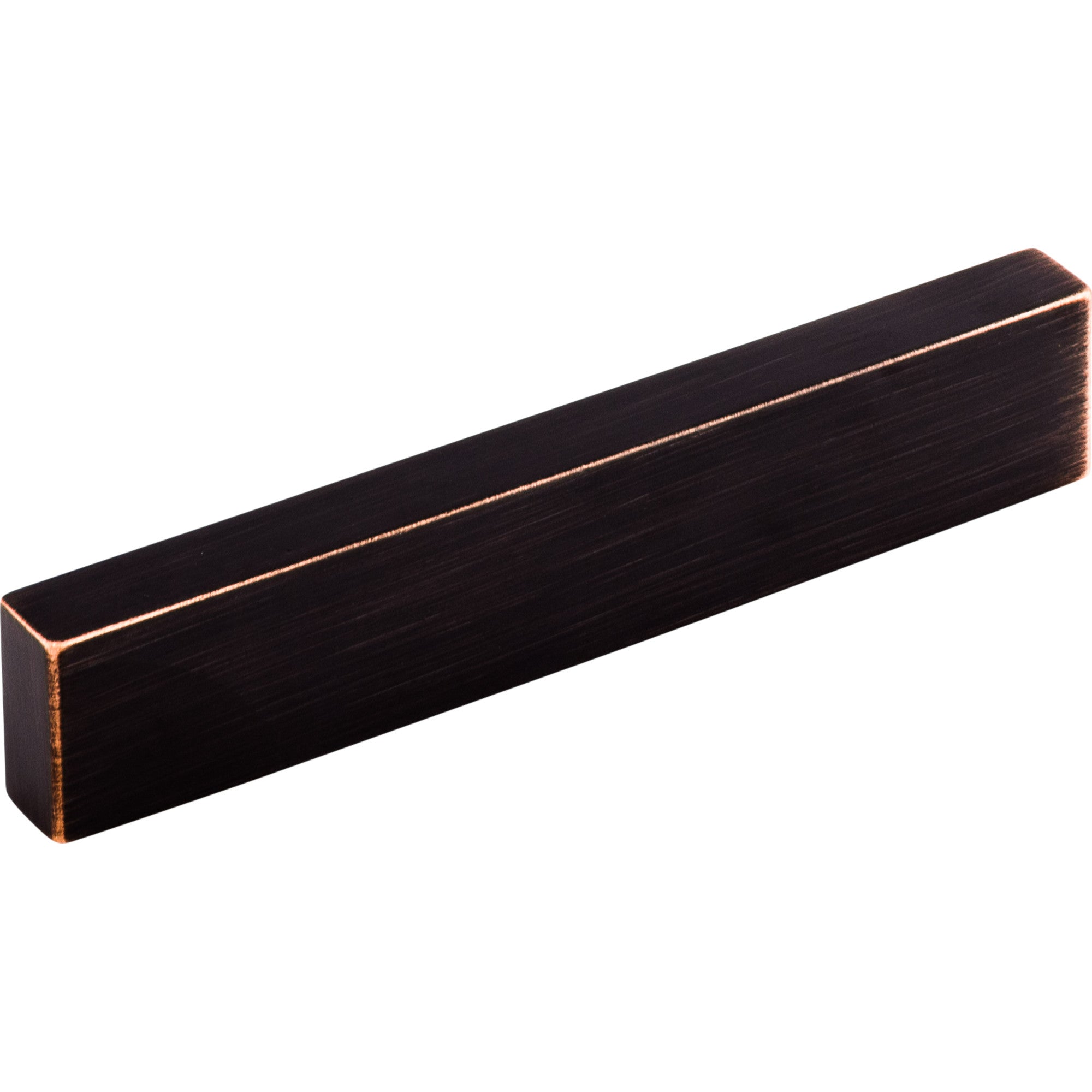 Worldwide Flooring Design Center Modern Metro Tab Pull 5 Inch (c-c) Tuscan Bronze Modern Metro Tab Pull 5 Inch (c-c) Tuscan Bronze Top Knobs Decorative Hardware