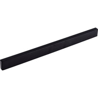 Worldwide Flooring Design Center Modern Metro Tab Pull 12 Inch (c-c) Flat Black Modern Metro Tab Pull 12 Inch (c-c) Flat Black Top Knobs Decorative Hardware