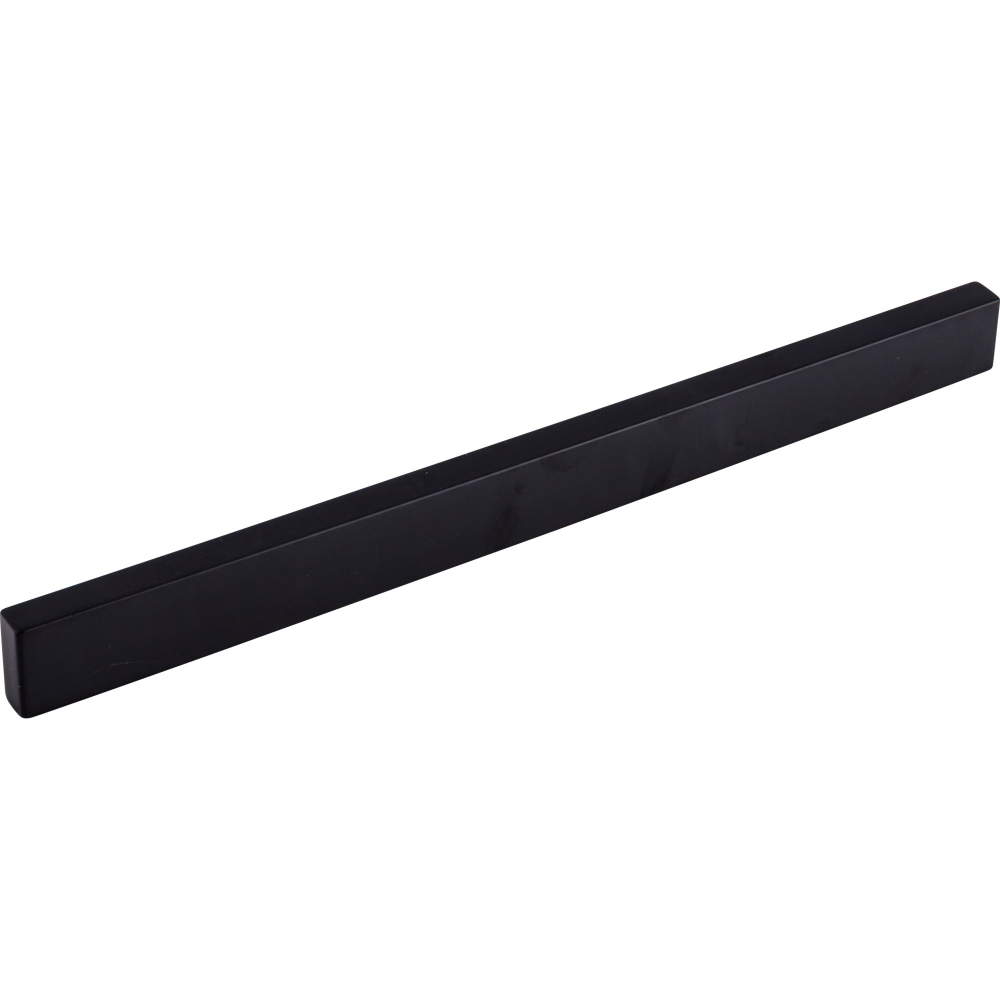 Worldwide Flooring Design Center Modern Metro Tab Pull 12 Inch (c-c) Flat Black Modern Metro Tab Pull 12 Inch (c-c) Flat Black Top Knobs Decorative Hardware