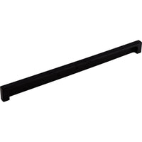 Worldwide Flooring Design Center Modern Metro Tab Pull 12 Inch (c-c) Flat Black Modern Metro Tab Pull 12 Inch (c-c) Flat Black Top Knobs Decorative Hardware