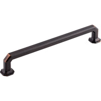 Worldwide Flooring Design Center Emerald Pull 7 Inch (c-c) Tuscan Bronze Emerald Pull 7 Inch (c-c) Tuscan Bronze Top Knobs Decorative Hardware