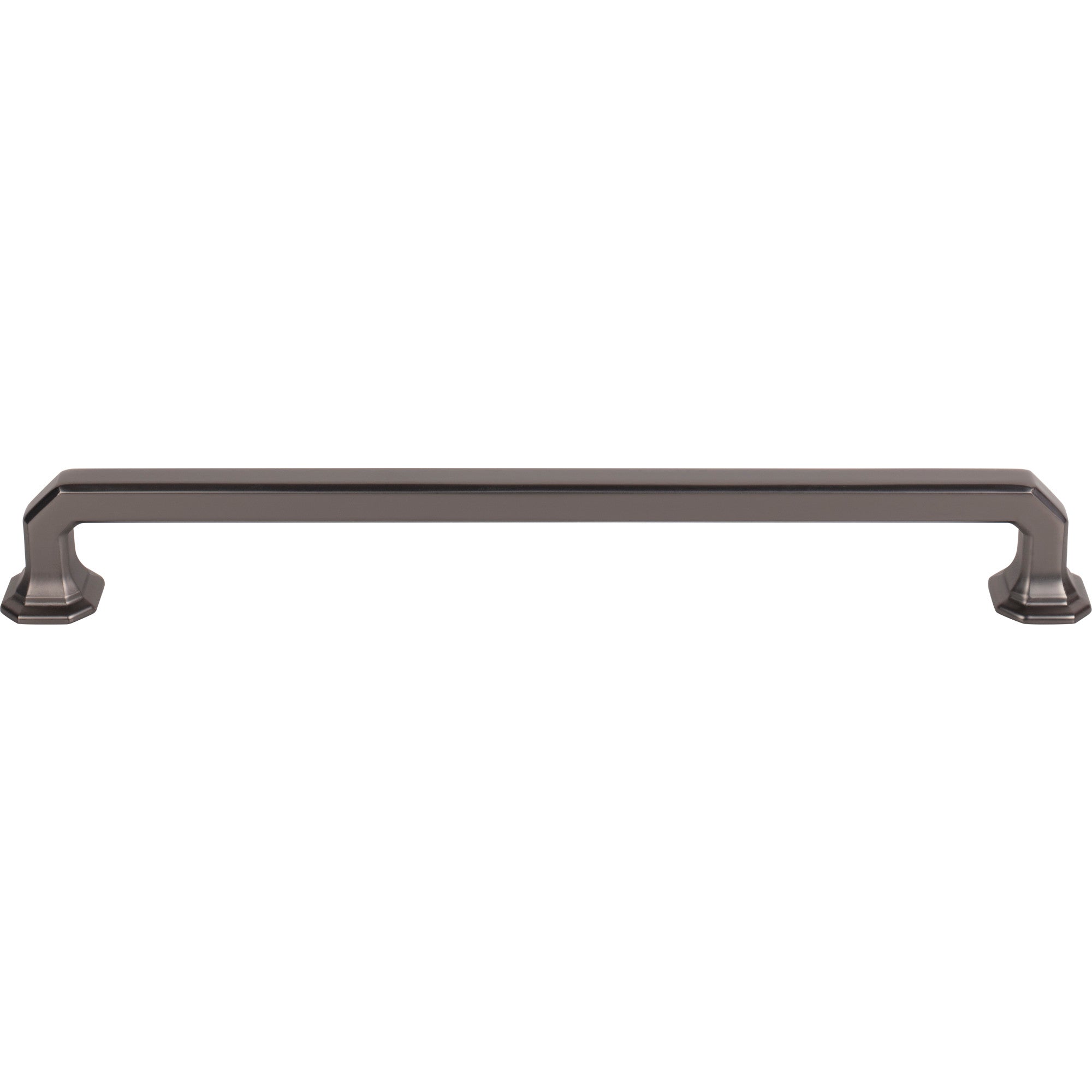 Worldwide Flooring Design Center Emerald Pull 9 Inch (c-c) Ash Gray Emerald Pull 9 Inch (c-c) Ash Gray Top Knobs Decorative Hardware