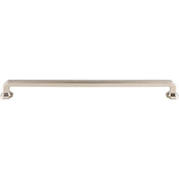 Worldwide Flooring Design Center Emerald Pull 12 Inch (c-c) Polished Nickel Emerald Pull 12 Inch (c-c) Polished Nickel Top Knobs Decorative Hardware