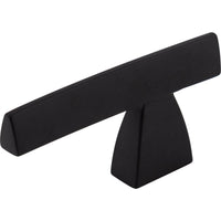 Worldwide Flooring Design Center Arched Knob/Pull 2 1/2 Inch Flat Black Arched Knob/Pull 2 1/2 Inch Flat Black Top Knobs Decorative Hardware