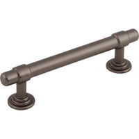 Worldwide Flooring Design Center Ellis Pull 3 3/4 Inch (c-c) Ash Gray Ellis Pull 3 3/4 Inch (c-c) Ash Gray Top Knobs Decorative Hardware