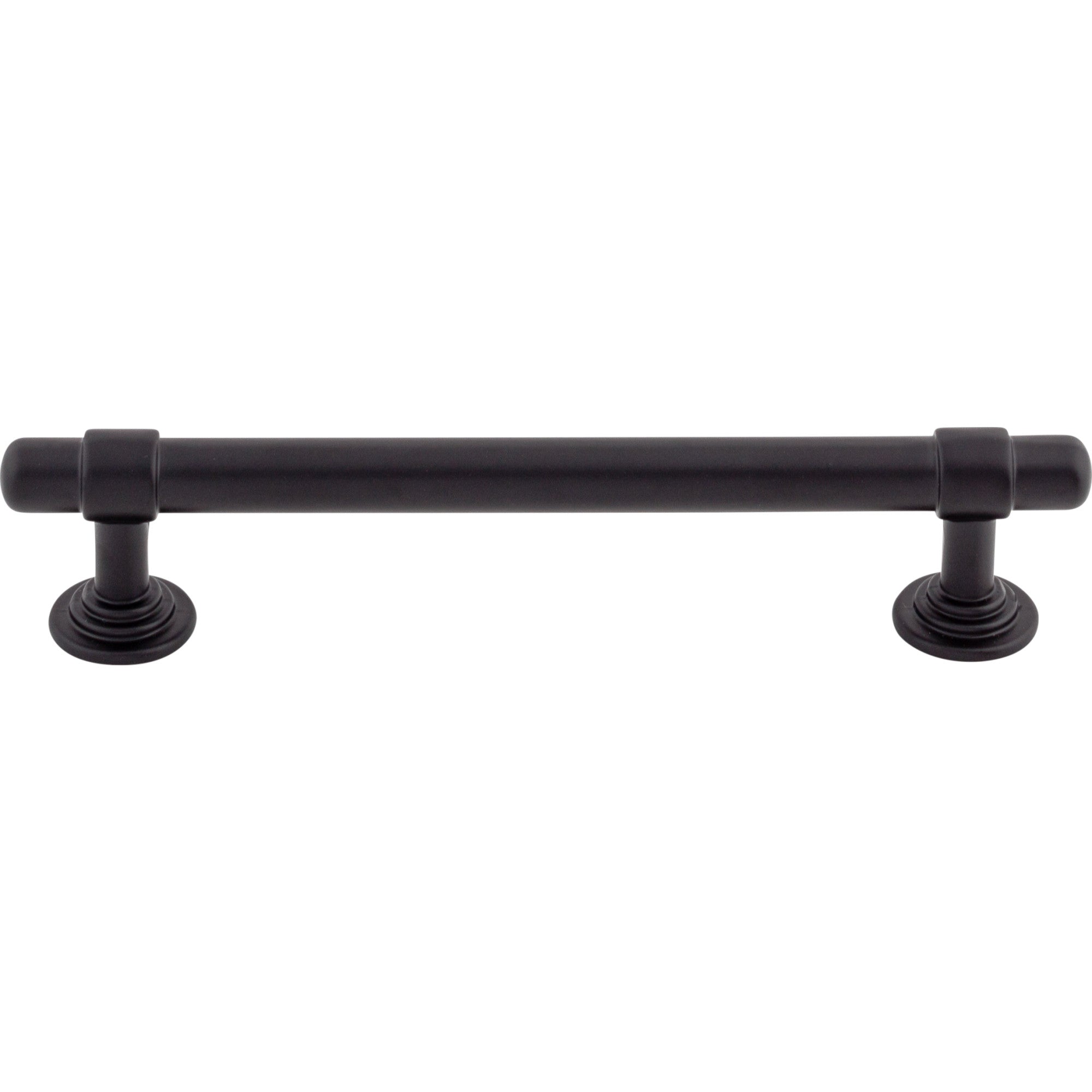 Worldwide Flooring Design Center Ellis Pull 5 1/16 Inch (c-c) Flat Black Ellis Pull 5 1/16 Inch (c-c) Flat Black Top Knobs Decorative Hardware