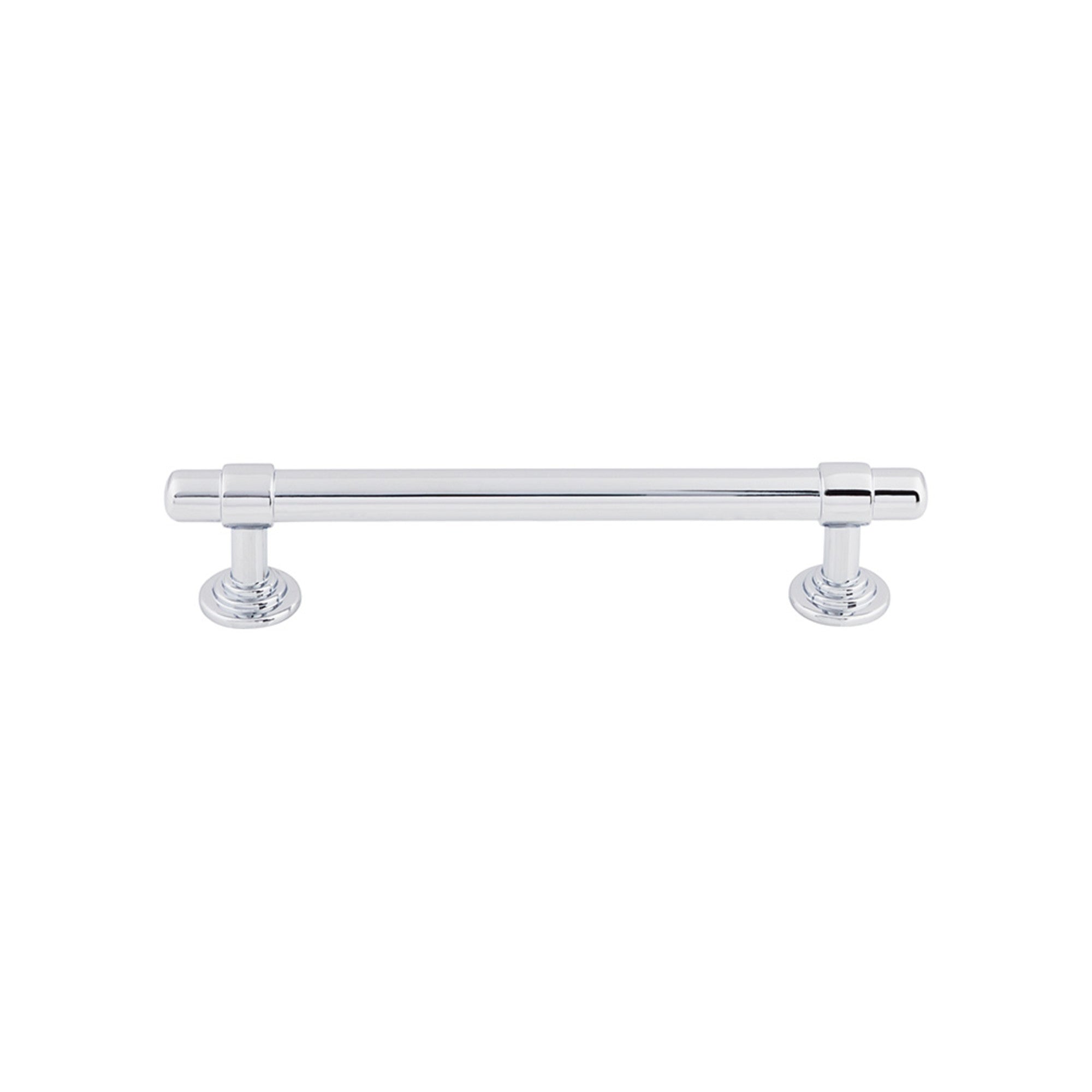 Worldwide Flooring Design Center Ellis Pull 5 1/16 Inch (c-c) Polished Chrome Ellis Pull 5 1/16 Inch (c-c) Polished Chrome Top Knobs Decorative Hardware