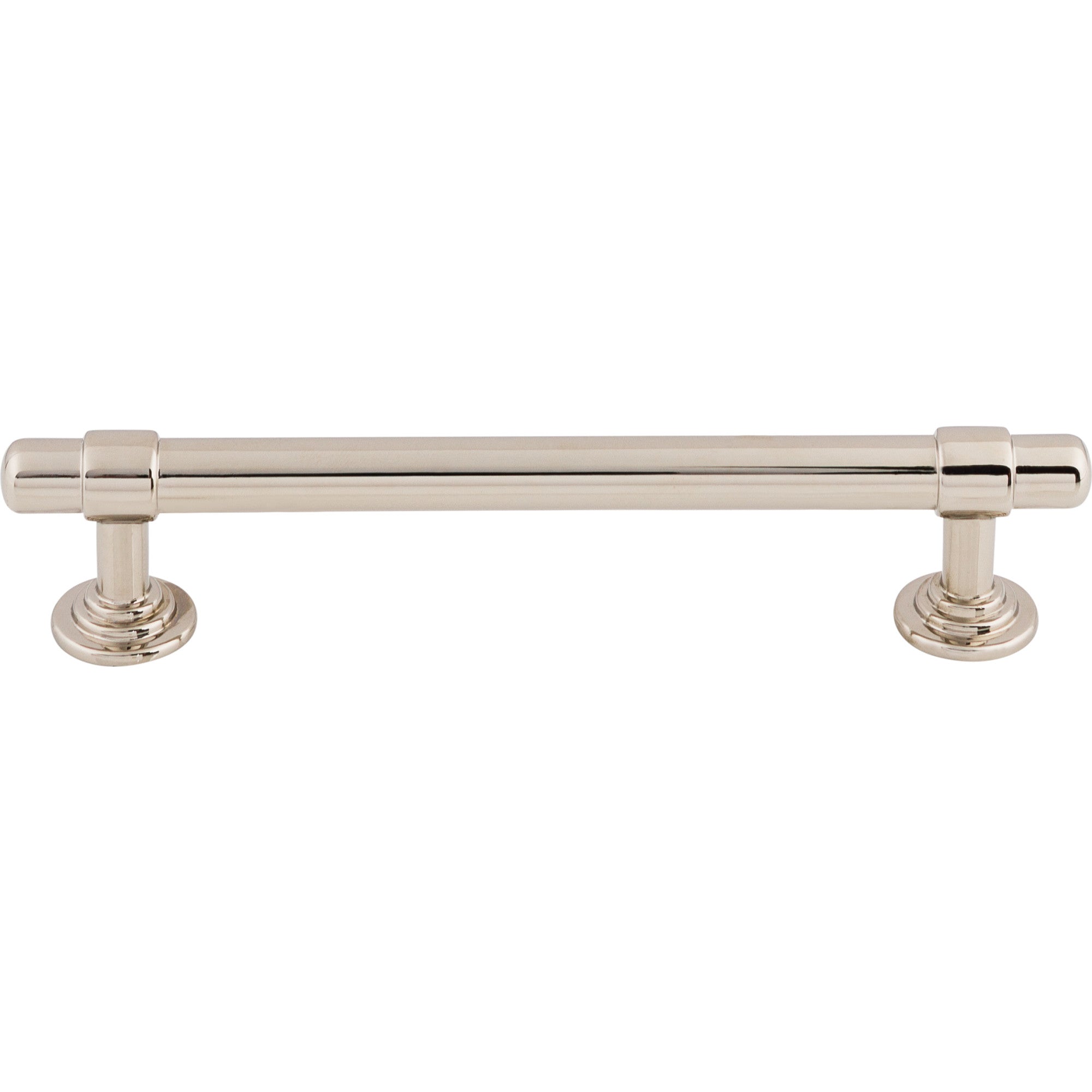 Worldwide Flooring Design Center Ellis Pull 5 1/16 Inch (c-c) Polished Nickel Ellis Pull 5 1/16 Inch (c-c) Polished Nickel Top Knobs Decorative Hardware