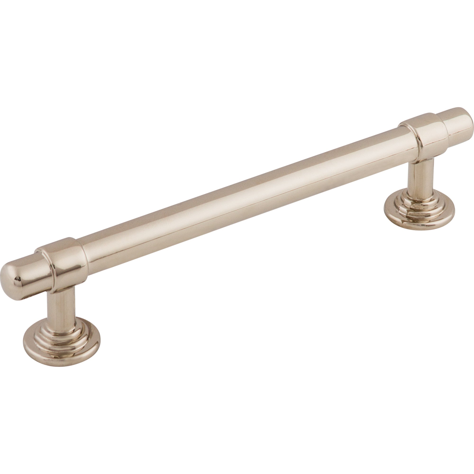 Worldwide Flooring Design Center Ellis Pull 5 1/16 Inch (c-c) Polished Nickel Ellis Pull 5 1/16 Inch (c-c) Polished Nickel Top Knobs Decorative Hardware