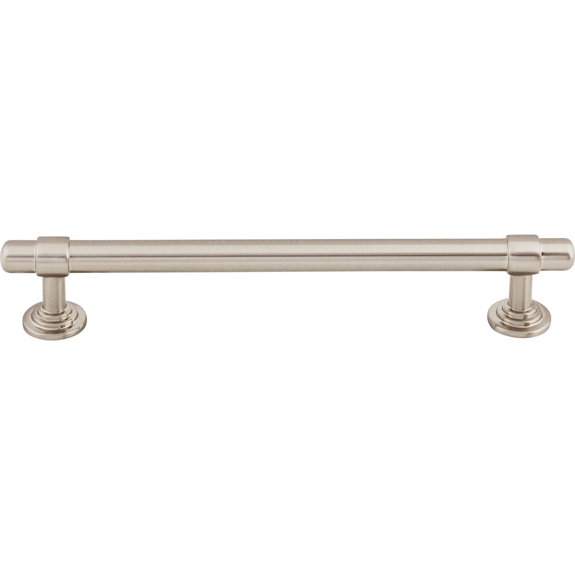 Worldwide Flooring Design Center Ellis Pull 6 5/16 Inch (c-c) Brushed Satin Nickel Ellis Pull 6 5/16 Inch (c-c) Brushed Satin Nickel Top Knobs Decorative Hardware