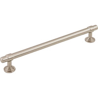 Worldwide Flooring Design Center Ellis Pull 7 9/16 Inch (c-c) Brushed Satin Nickel Ellis Pull 7 9/16 Inch (c-c) Brushed Satin Nickel Top Knobs Decorative Hardware