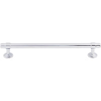 Worldwide Flooring Design Center Ellis Pull 7 9/16 Inch (c-c) Polished Chrome Ellis Pull 7 9/16 Inch (c-c) Polished Chrome Top Knobs Decorative Hardware