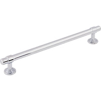 Worldwide Flooring Design Center Ellis Pull 7 9/16 Inch (c-c) Polished Chrome Ellis Pull 7 9/16 Inch (c-c) Polished Chrome Top Knobs Decorative Hardware
