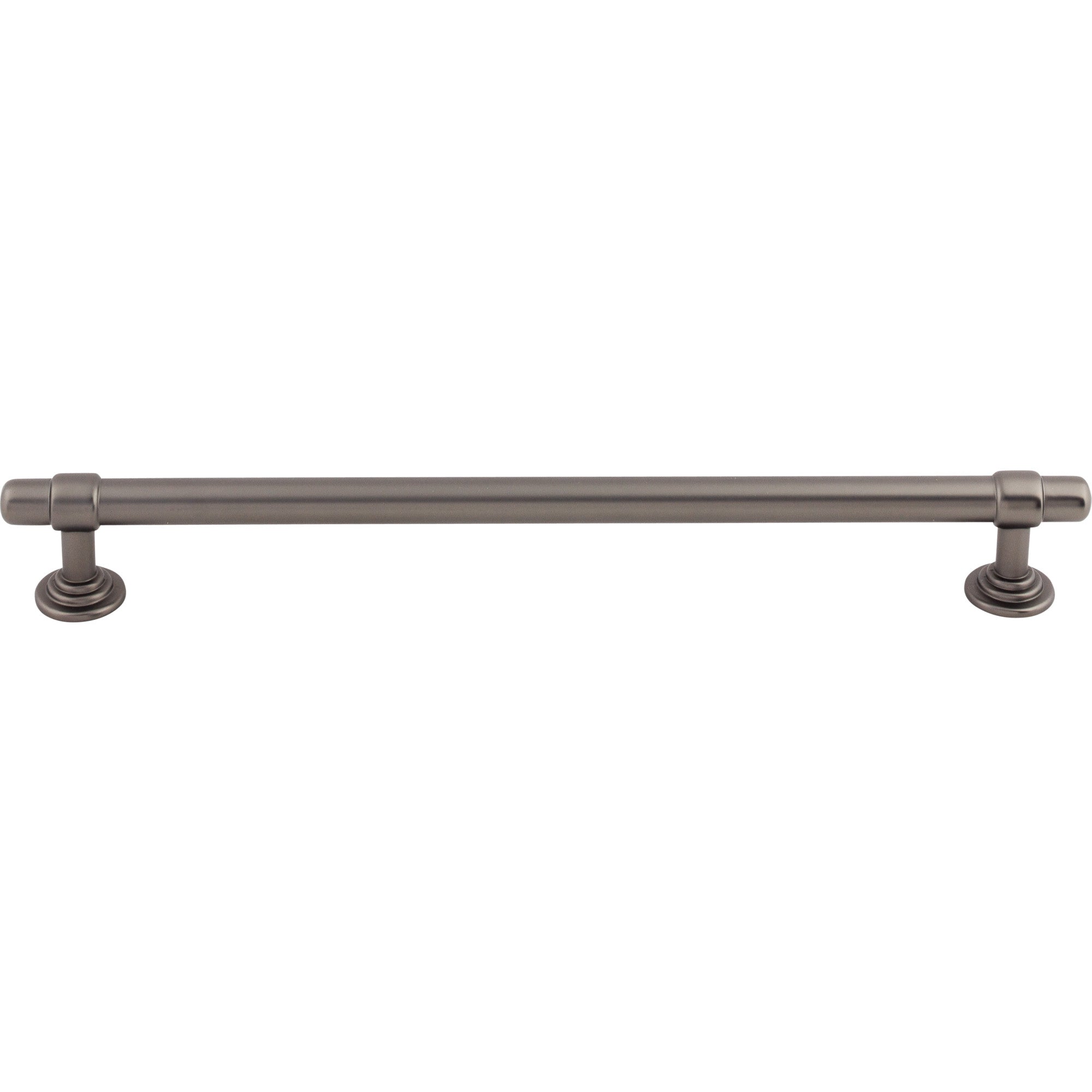 Worldwide Flooring Design Center Ellis Pull 8 13/16 Inch (c-c) Ash Gray Ellis Pull 8 13/16 Inch (c-c) Ash Gray Top Knobs Decorative Hardware