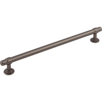 Worldwide Flooring Design Center Ellis Pull 8 13/16 Inch (c-c) Ash Gray Ellis Pull 8 13/16 Inch (c-c) Ash Gray Top Knobs Decorative Hardware