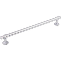 Worldwide Flooring Design Center Ellis Pull 8 13/16 Inch (c-c) Polished Chrome Ellis Pull 8 13/16 Inch (c-c) Polished Chrome Top Knobs Decorative Hardware
