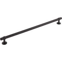 Worldwide Flooring Design Center Ellis Pull 12 Inch (c-c) Flat Black Ellis Pull 12 Inch (c-c) Flat Black Top Knobs Decorative Hardware