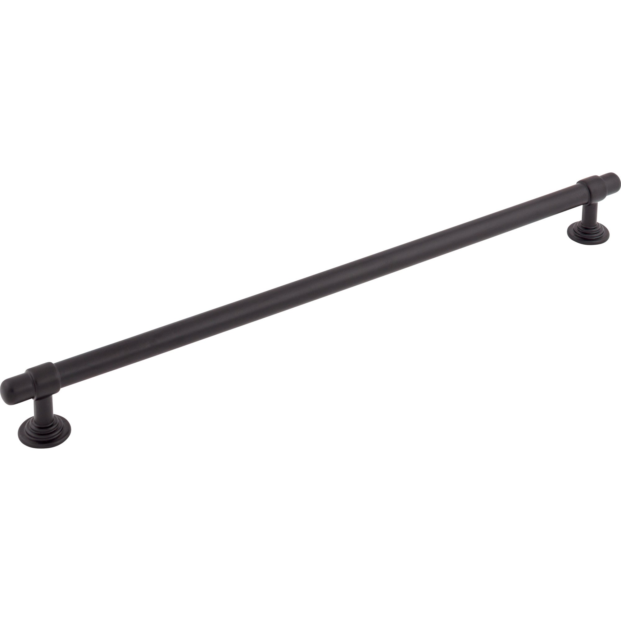 Worldwide Flooring Design Center Ellis Pull 12 Inch (c-c) Flat Black Ellis Pull 12 Inch (c-c) Flat Black Top Knobs Decorative Hardware