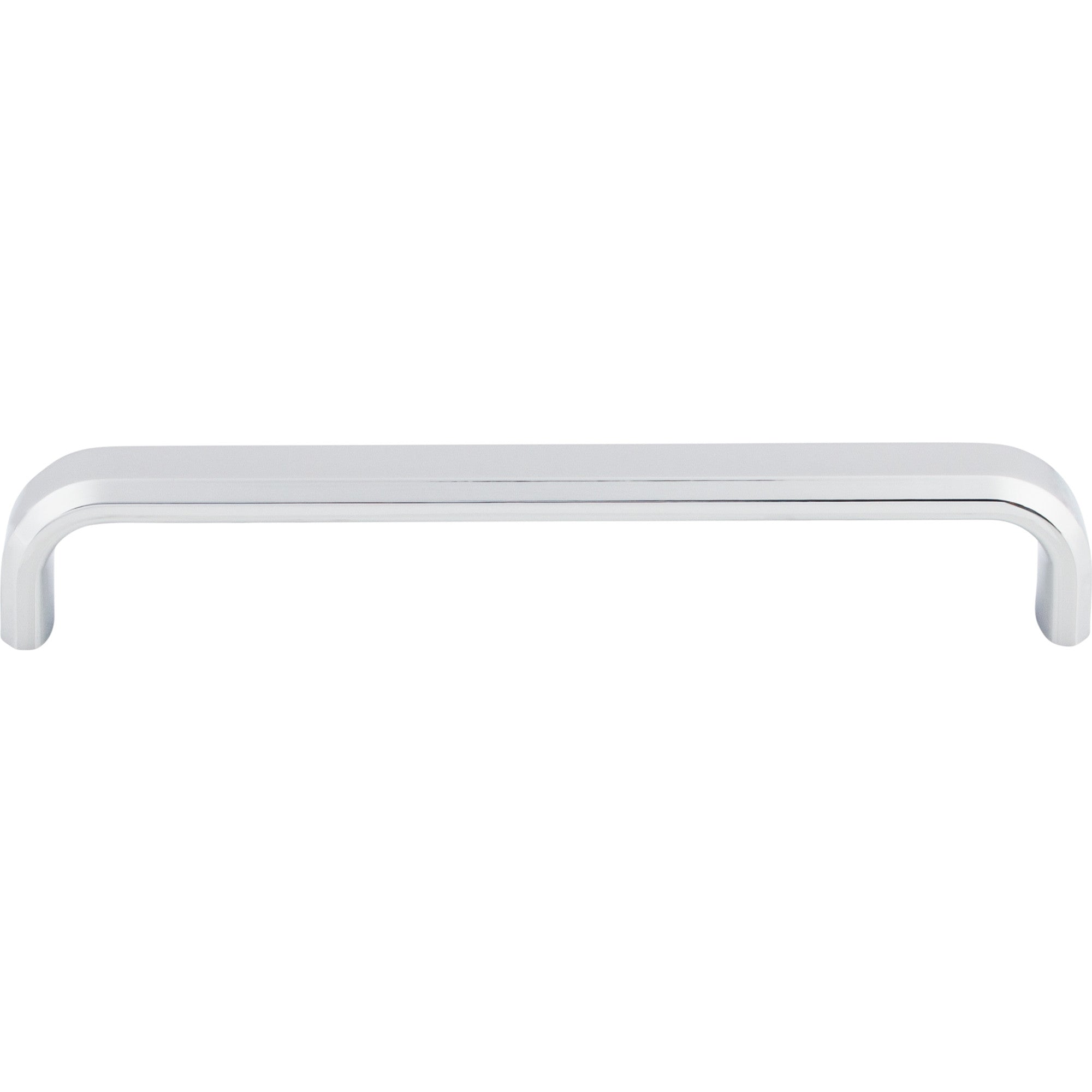 Worldwide Flooring Design Center Telfair Pull 6 5/16 Inch (c-c) Polished Chrome Telfair Pull 6 5/16 Inch (c-c) Polished Chrome Top Knobs Decorative Hardware