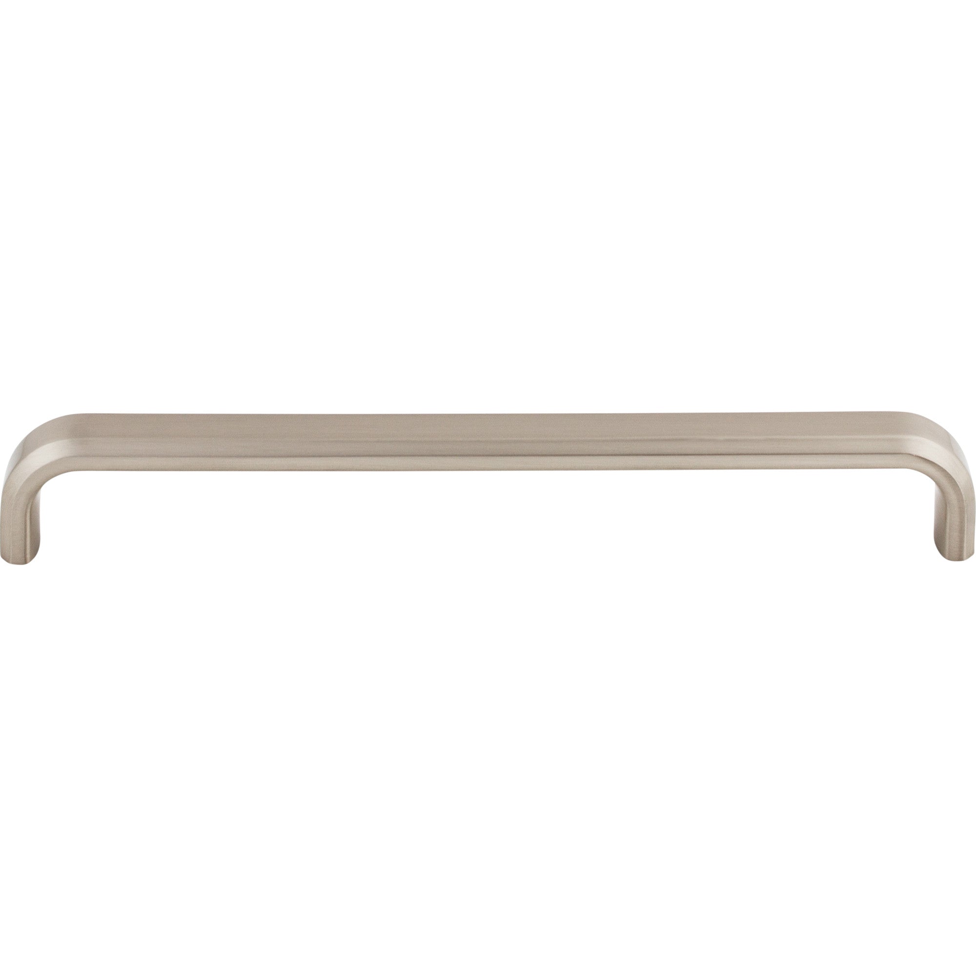 Worldwide Flooring Design Center Telfair Pull 7 9/16 Inch (c-c) Brushed Satin Nickel Telfair Pull 7 9/16 Inch (c-c) Brushed Satin Nickel Top Knobs Decorative Hardware