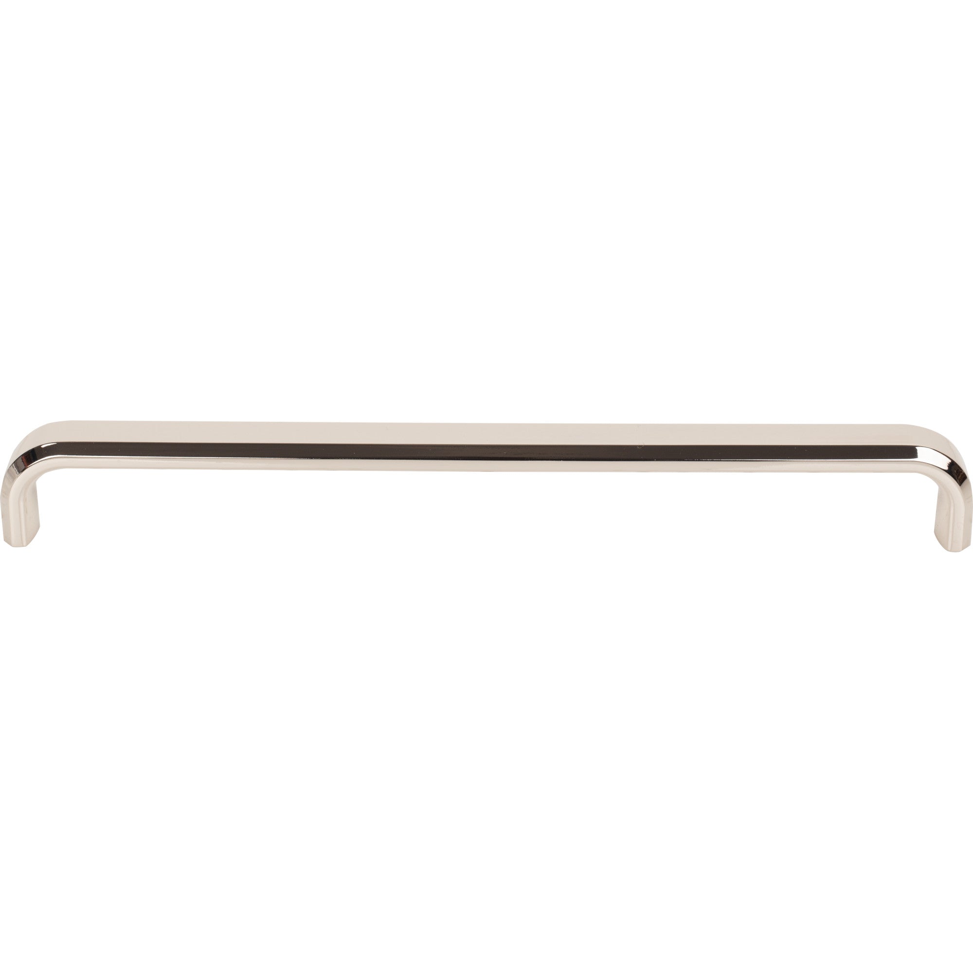 Worldwide Flooring Design Center Telfair Pull 8 13/16 Inch (c-c) Polished Nickel Telfair Pull 8 13/16 Inch (c-c) Polished Nickel Top Knobs Decorative Hardware