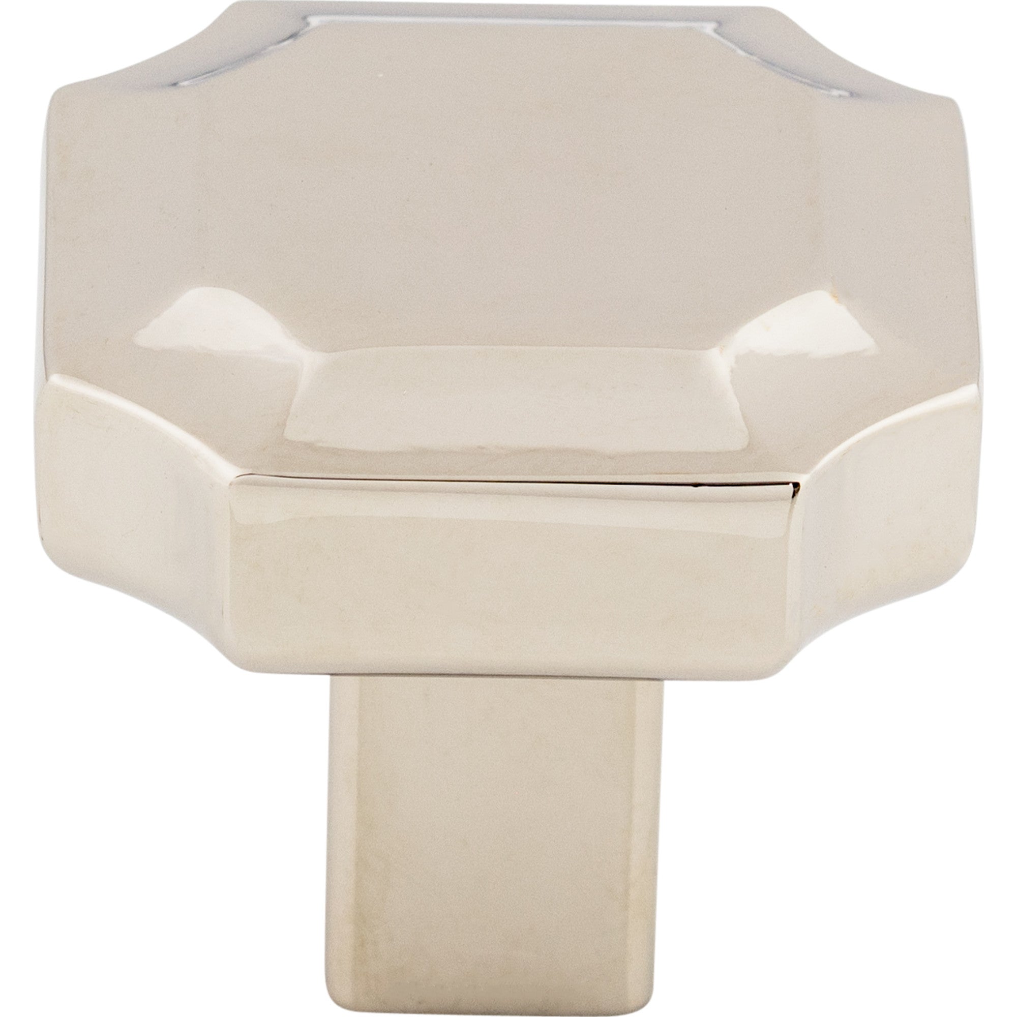 Worldwide Flooring Design Center Davenport Knob 1 1/4 Inch Polished Nickel Davenport Knob 1 1/4 Inch Polished Nickel Top Knobs Decorative Hardware