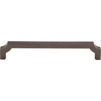 Worldwide Flooring Design Center Davenport Pull 6 5/16 Inch (c-c) Ash Gray Davenport Pull 6 5/16 Inch (c-c) Ash Gray Top Knobs Decorative Hardware