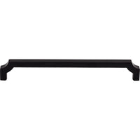 Worldwide Flooring Design Center Davenport Pull 7 9/16 Inch (c-c) Flat Black Davenport Pull 7 9/16 Inch (c-c) Flat Black Top Knobs Decorative Hardware