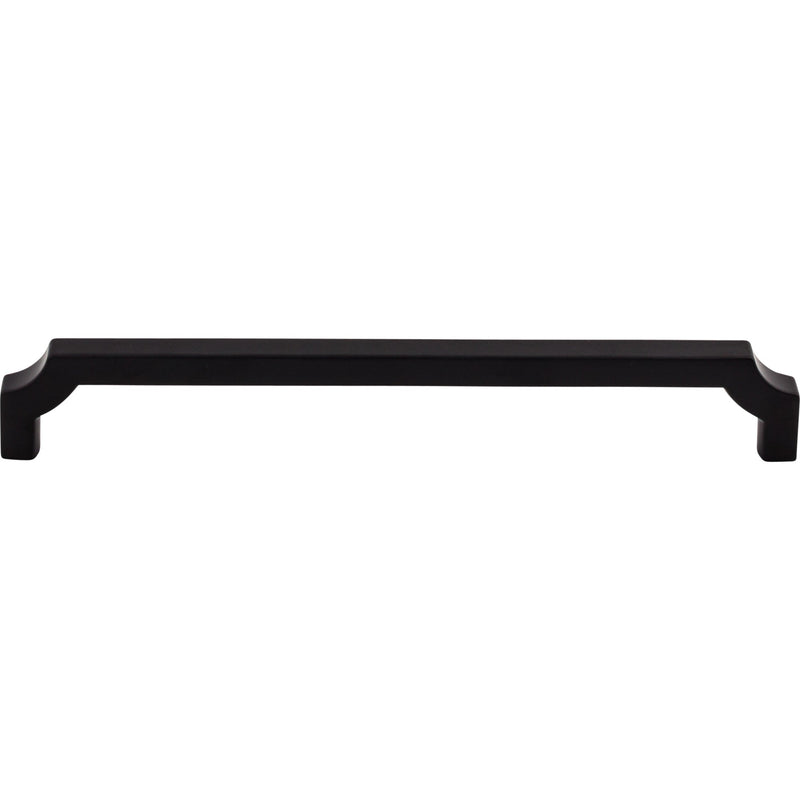 Worldwide Flooring Design Center Davenport Pull 7 9/16 Inch (c-c) Flat Black Davenport Pull 7 9/16 Inch (c-c) Flat Black Top Knobs Decorative Hardware
