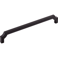 Worldwide Flooring Design Center Davenport Pull 7 9/16 Inch (c-c) Flat Black Davenport Pull 7 9/16 Inch (c-c) Flat Black Top Knobs Decorative Hardware