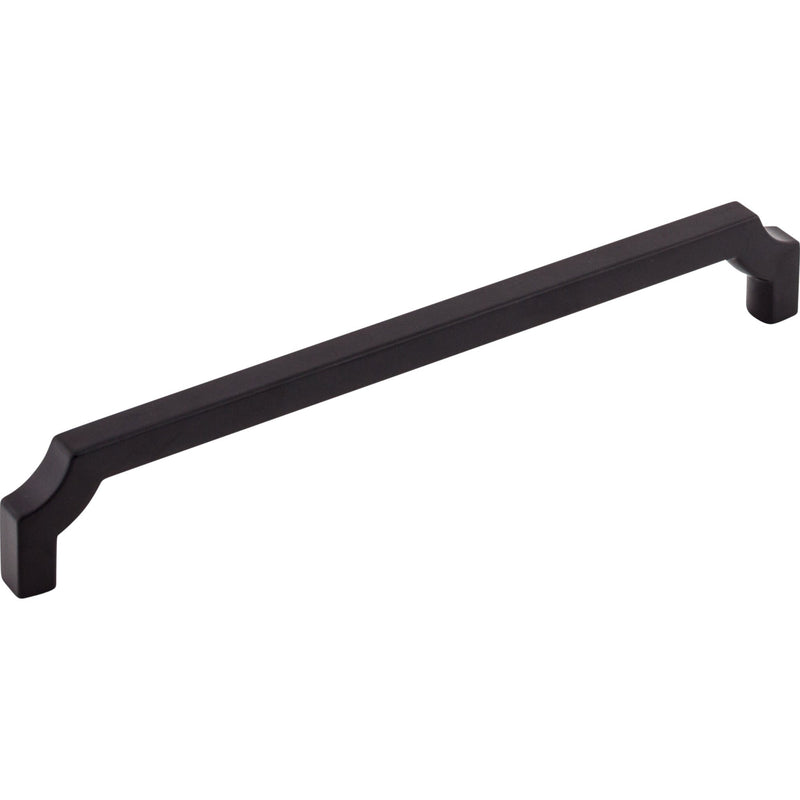 Worldwide Flooring Design Center Davenport Pull 7 9/16 Inch (c-c) Flat Black Davenport Pull 7 9/16 Inch (c-c) Flat Black Top Knobs Decorative Hardware