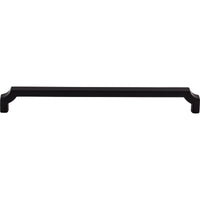 Worldwide Flooring Design Center Davenport Pull 8 13/16 Inch (c-c) Flat Black Davenport Pull 8 13/16 Inch (c-c) Flat Black Top Knobs Decorative Hardware