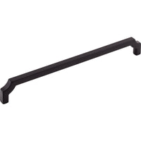 Worldwide Flooring Design Center Davenport Pull 8 13/16 Inch (c-c) Flat Black Davenport Pull 8 13/16 Inch (c-c) Flat Black Top Knobs Decorative Hardware
