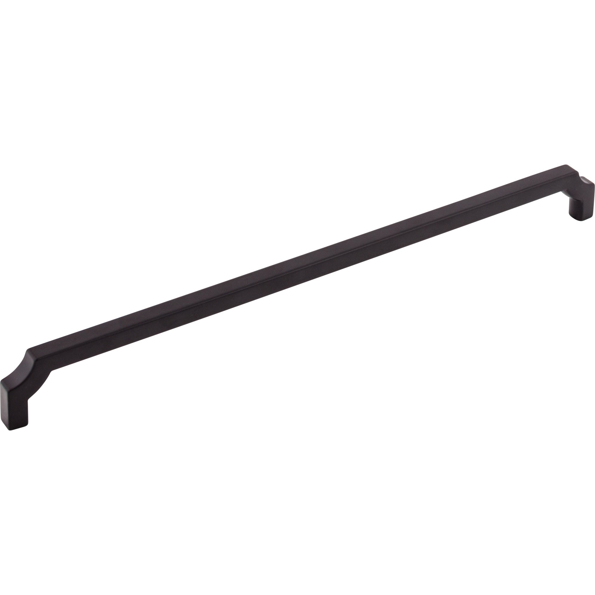 Worldwide Flooring Design Center Davenport Pull 12 Inch (c-c) Flat Black Davenport Pull 12 Inch (c-c) Flat Black Top Knobs Decorative Hardware