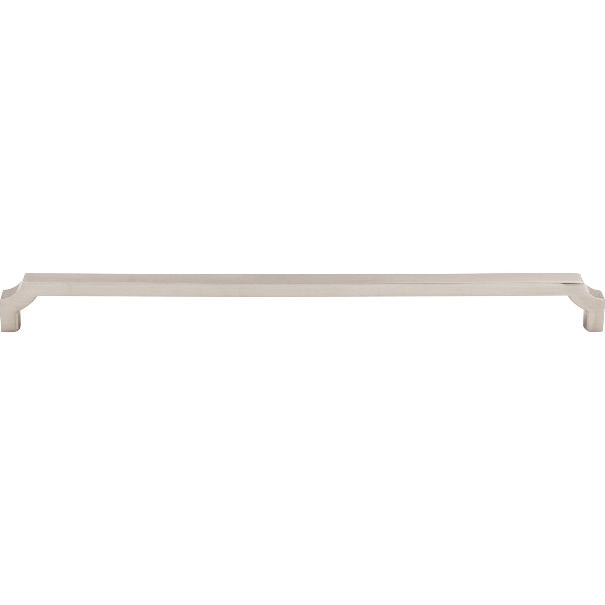 Worldwide Flooring Design Center Davenport Pull 12 Inch (c-c) Brushed Satin Nickel Davenport Pull 12 Inch (c-c) Brushed Satin Nickel Top Knobs Decorative Hardware