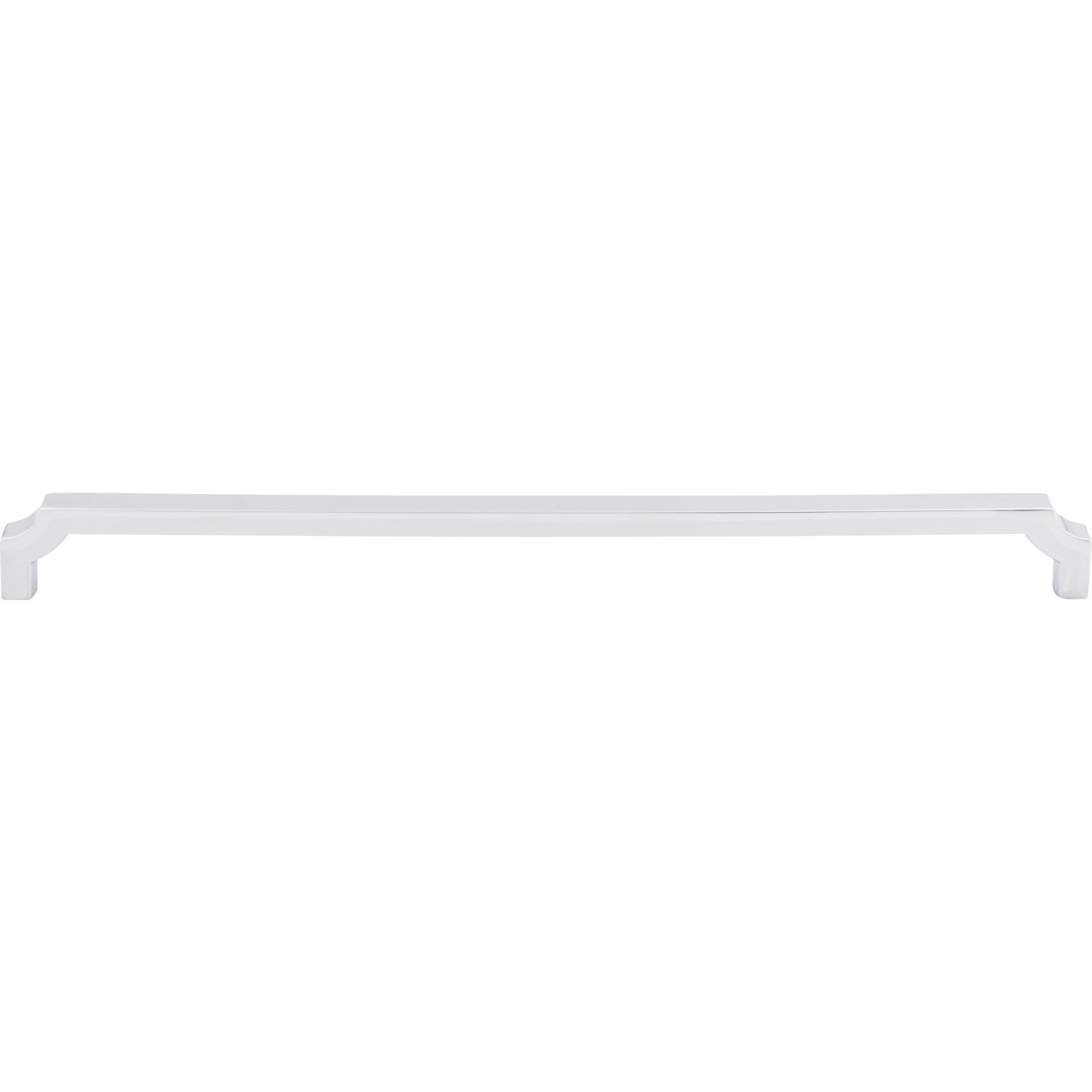 Worldwide Flooring Design Center Davenport Pull 12 Inch (c-c) Polished Chrome Davenport Pull 12 Inch (c-c) Polished Chrome Top Knobs Decorative Hardware