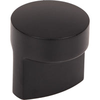 Worldwide Flooring Design Center Hartridge Knob 1 1/4 Inch Flat Black Hartridge Knob 1 1/4 Inch Flat Black Top Knobs Decorative Hardware