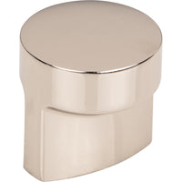 Worldwide Flooring Design Center Hartridge Knob 1 1/4 Inch Polished Nickel Hartridge Knob 1 1/4 Inch Polished Nickel Top Knobs Decorative Hardware