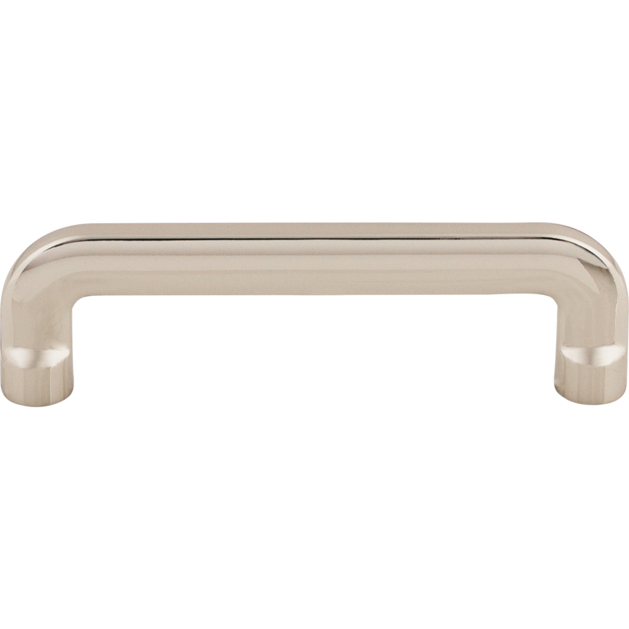 Worldwide Flooring Design Center Hartridge Pull 3 3/4 Inch (c-c) Polished Nickel Hartridge Pull 3 3/4 Inch (c-c) Polished Nickel Top Knobs Decorative Hardware
